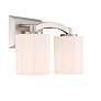 Thumbnail4 of Savoy House Essentials Whitney 14" Wide 2-Light Satin Nickel Bath Ligh more views