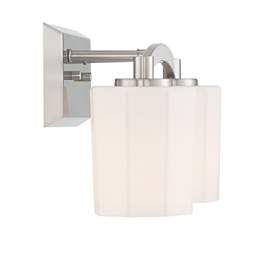 Image5 of Savoy House Essentials Whitney 14" Wide 2-Light Satin Nickel Bath Ligh more views