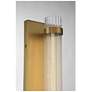 6_Savoy House Essentials Willmar 16" High Warm Brass 1-Light Wall Sconce more views