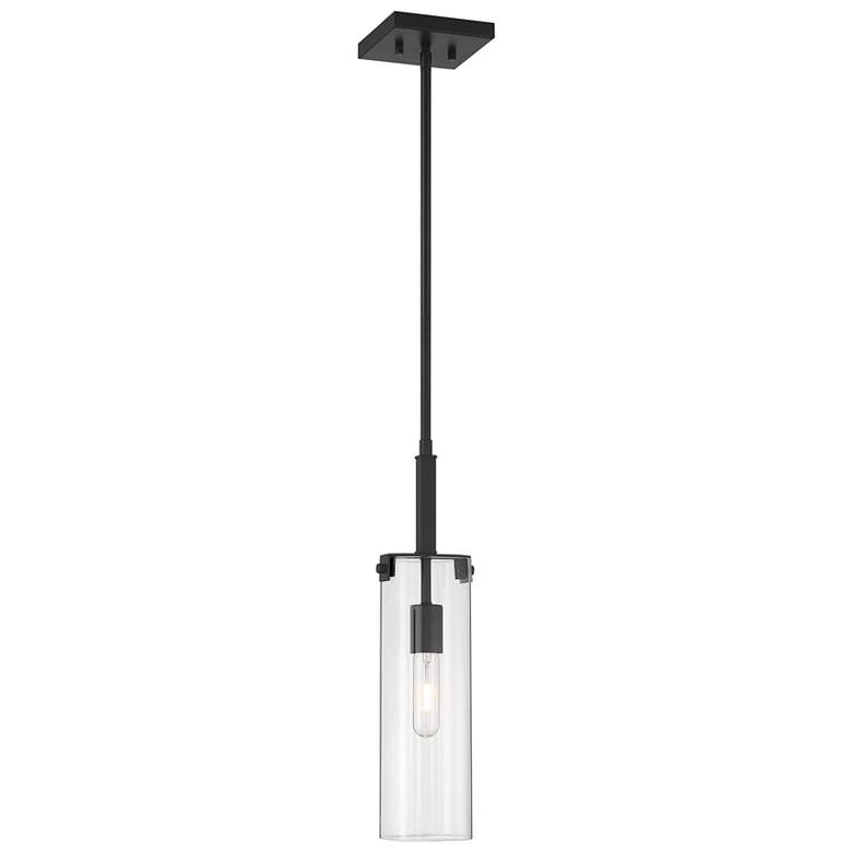 Image 1 Savoy House Essentials Winfield 5.13" Wide Matte Black 1-Light Pendant