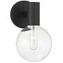 2_Savoy House Essentials Wright 10" High Matte Black 1-Light Wall Sconce more views