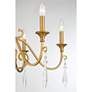 6_Savoy House Fairchild 31" Wide Warm Brass 6-Light Chandelier more views