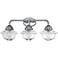 Savoy House Fairfield 26"W 3-Light Chrome Bath Light