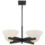 5_Savoy House Fallon 30" Wide Matte Black 4-Light Chandelier more views