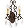Savoy House Florence 19"H New Tortoise Shell Wall Sconce