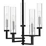 3_Savoy House Folsom 16 1/2"W Matte Black 5-Light Chandelier more views