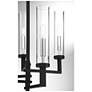 7_Savoy House Folsom 16 1/2"W Matte Black 5-Light Chandelier more views