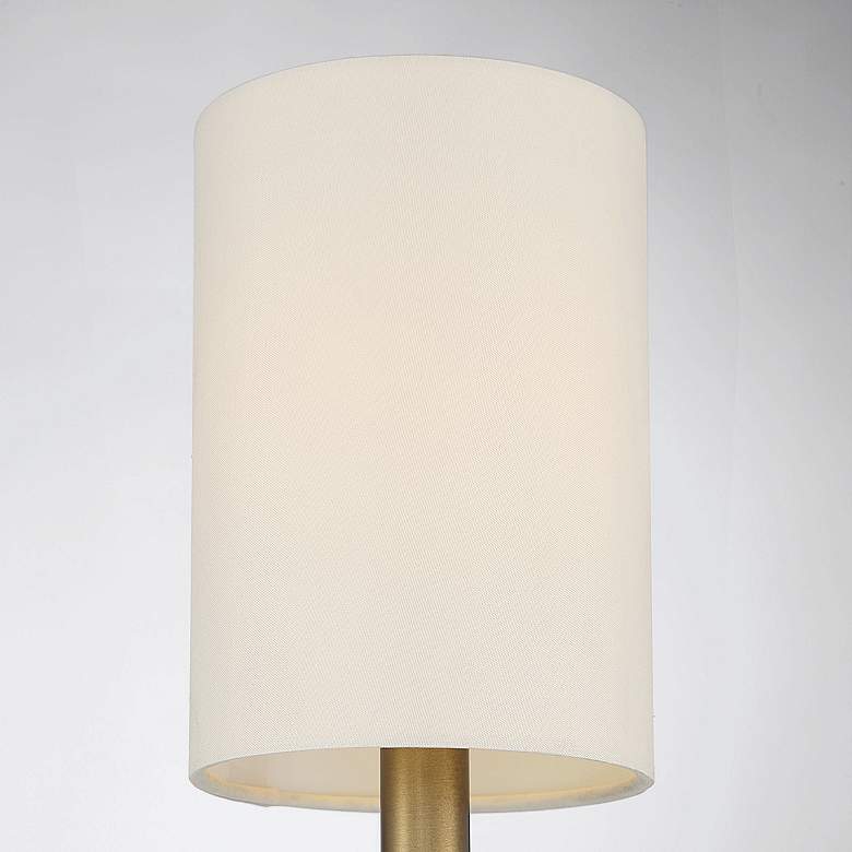 Image 3 Savoy House Fremont 21" High Warm Brass Wall Sconce more views
