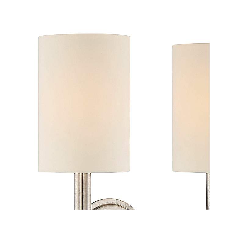 Image 2 Savoy House Fremont 21"H Satin Nickel 2-Light Wall Sconce more views