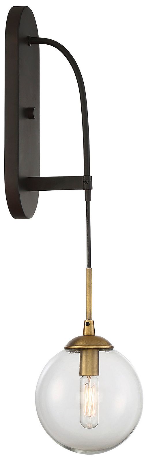 Image 3 Savoy House Fulton 24 1/2" High English Bronze Wall Sconce more views