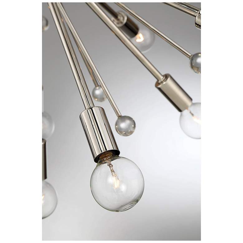 Image 4 Savoy House Galea 23"W Polished Nickel 24-Light Chandelier more views