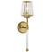 Savoy House Garnet 20 1/2" High Warm Brass Wall Sconce