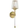 Thumbnail2 of Savoy House Garnet 20 1/2" High Warm Brass Wall Sconce more views