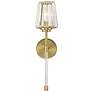 Thumbnail3 of Savoy House Garnet 20 1/2" High Warm Brass Wall Sconce more views