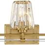 2_Savoy House Garnet 24" Wide Warm Brass 3-Light Bath Light more views