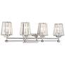 4_Savoy House Garnet 32"W Polished Nickel 4-Light Bath Light more views