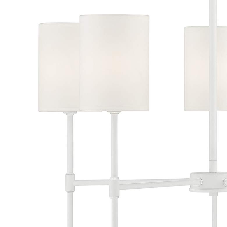 Image 2 Savoy House Garrett 25" Wide Bisque White 5-Light Chandelier more views