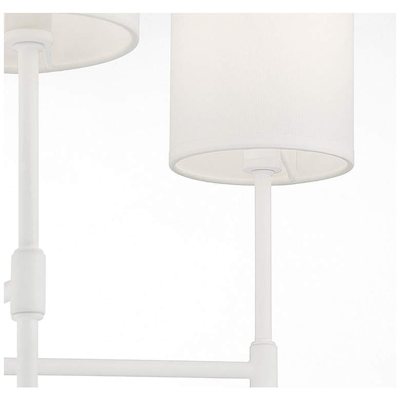 Image 6 Savoy House Garrett 25" Wide Bisque White 5-Light Chandelier more views
