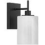 2_Savoy House Gemsa 9 3/4" High Matte Black Wall Sconce more views