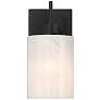 3_Savoy House Gemsa 9 3/4" High Matte Black Wall Sconce more views
