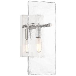 Savoy House Genry 13" High Polished Nickel Wall Sconce