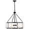 Savoy House Genry 26" Wide Matte Black Pendant Light