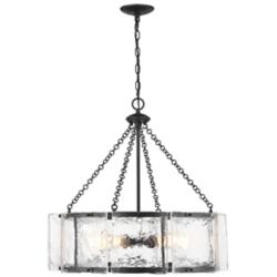 Savoy House Genry 26" Wide Matte Black Pendant Light