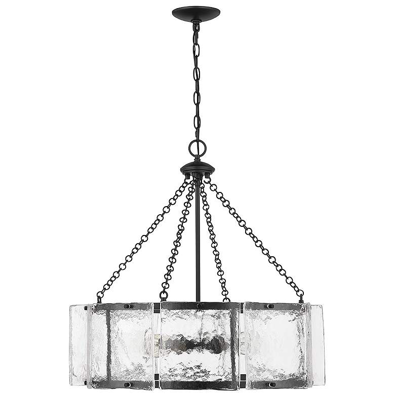 Image 2 Savoy House Genry 26" Wide Matte Black Pendant Light more views