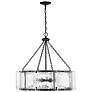 2_Savoy House Genry 26" Wide Matte Black Pendant Light more views
