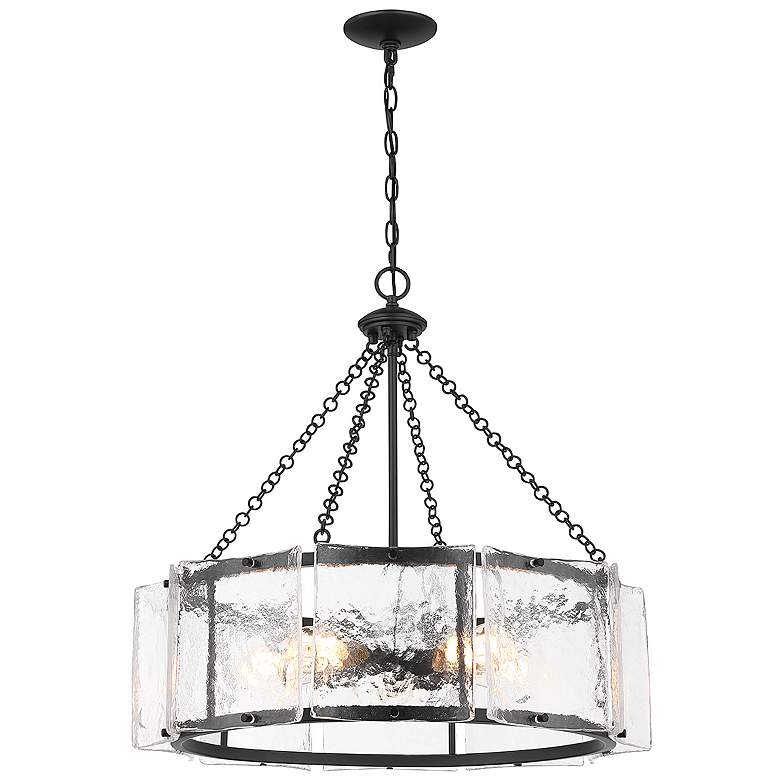 Image 3 Savoy House Genry 26" Wide Matte Black Pendant Light more views
