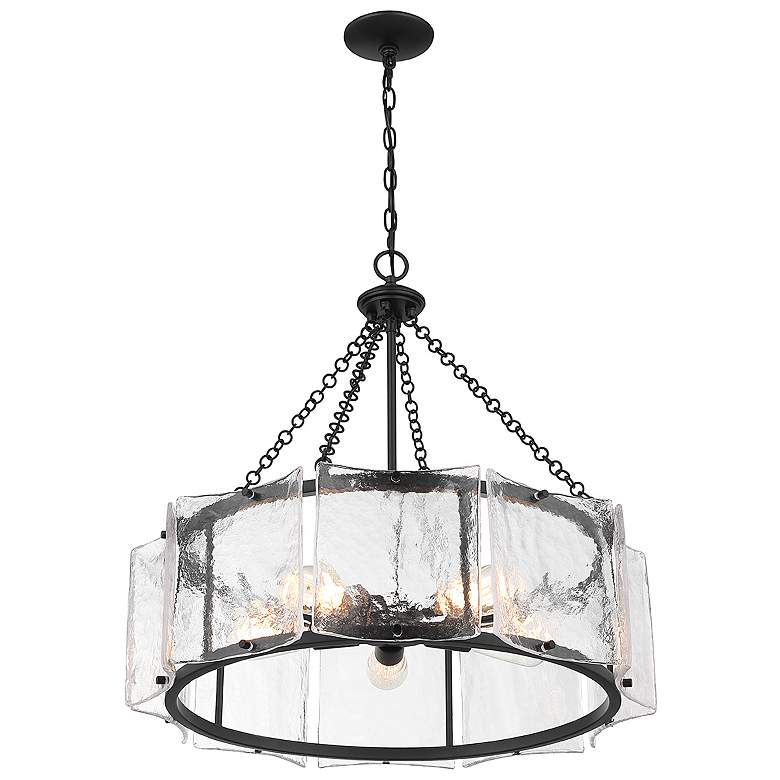 Image 4 Savoy House Genry 26" Wide Matte Black Pendant Light more views