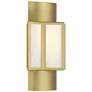 5_Savoy House Gideon 11" High Warm Brass 2-Light Wall Sconce more views