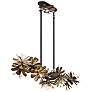 6_Savoy House Giselle 48" Wide 10-Light Linear Flower Petal Chandelier more views