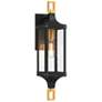 Thumbnail1 of Savoy House Glendale 20 1/2" High Black Outdoor Wall Light