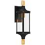Thumbnail4 of Savoy House Glendale 20 1/2" High Black Outdoor Wall Light more views
