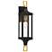 Savoy House Glendale 24 1/2" High Black Outdoor Wall Light