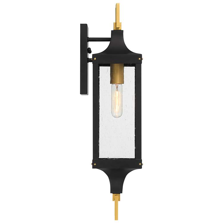 Image 5 Savoy House Glendale 24 1/2" High Black Outdoor Wall Light more views