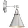 Thumbnail4 of Savoy House Glenn 12" High Satin Nickel Wall Sconce more views