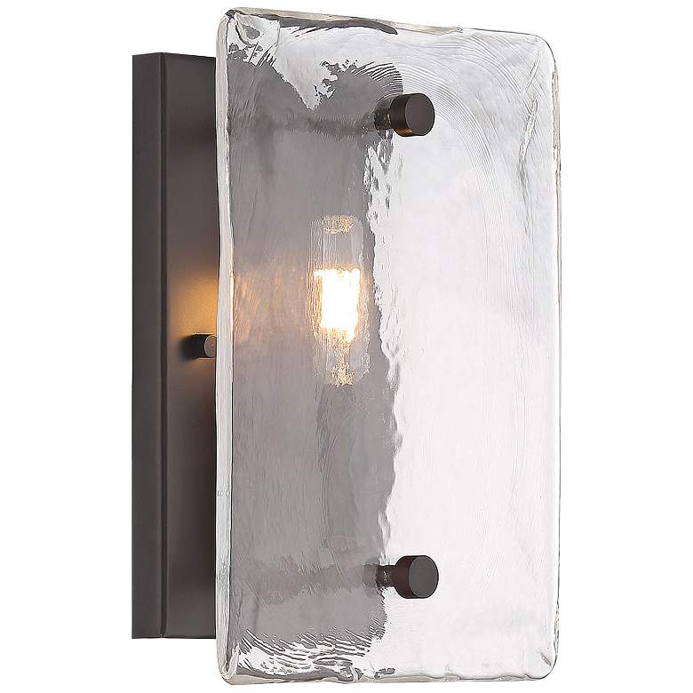 Image 1 Savoy House Glenwood 11" High English Bronze Wall Sconce