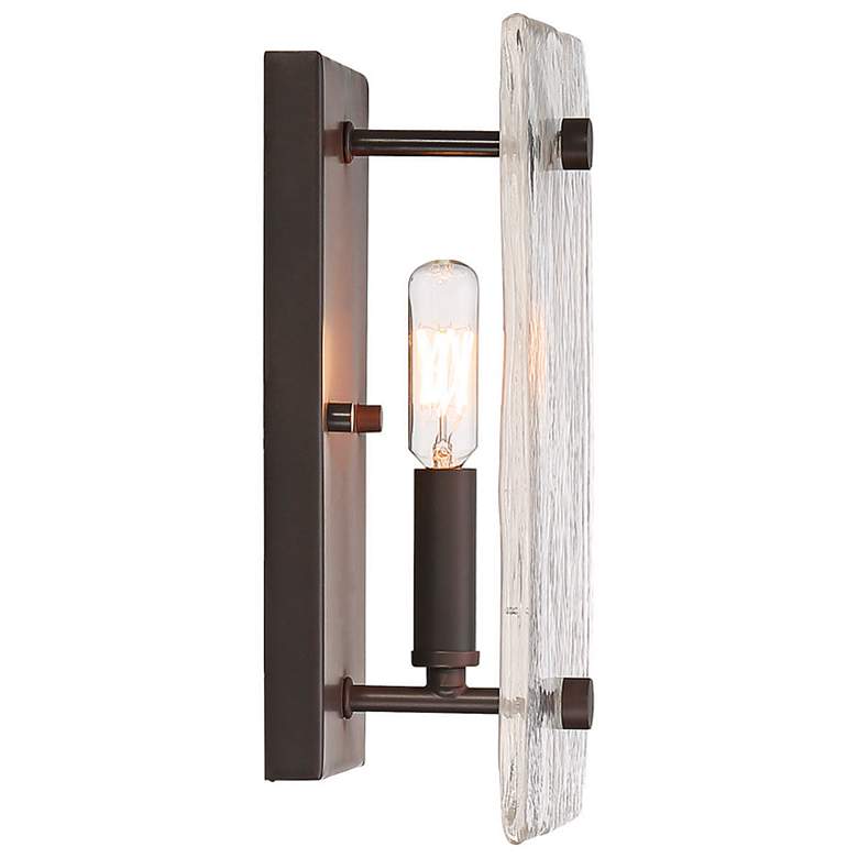 Image 4 Savoy House Glenwood 11" High English Bronze Wall Sconce more views