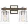 1_Savoy House Halifax 15" Wide Satin Nickel 2-Light Bath Light
