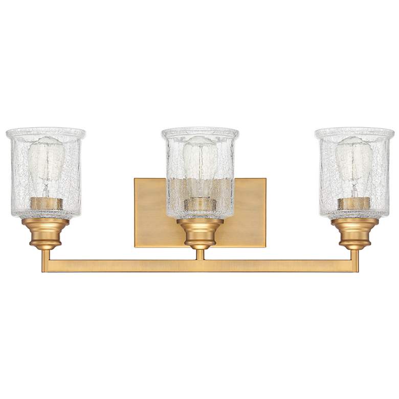 Image 7 Savoy House Hampton 24" Wide Warm Brass 3-Light Bath Light more views