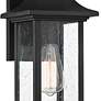 2_Savoy House Hancock 17.25" High Matte Black 1-Light Outdoor Wall Light more views