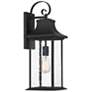 4_Savoy House Hancock 22 3/4"H Matte Black Outdoor Wall Light more views