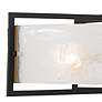 3_Savoy House Hayward 28" Wide Matte Black 5-Light Rectangular Pendant more views