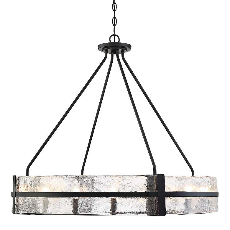 Image 3 Savoy House Hudson 36" Wide Matte Black Pendant Light