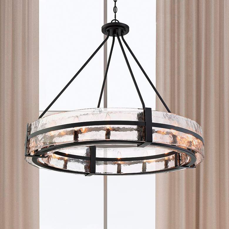 Image 2 Savoy House Hudson 36" Wide Matte Black Pendant Light