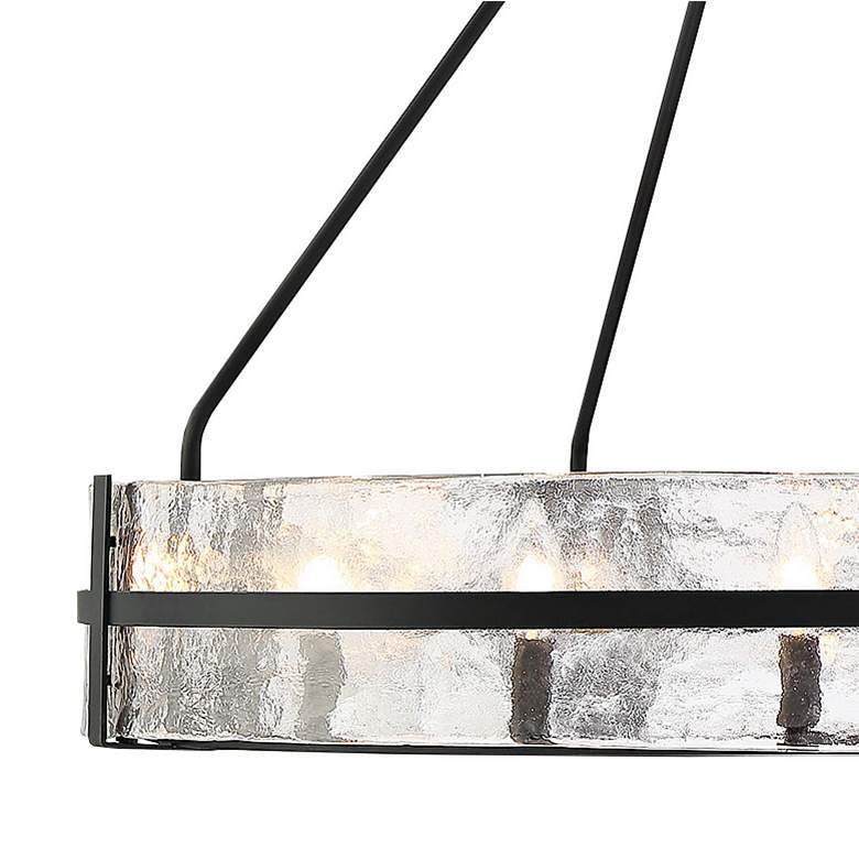 Image 4 Savoy House Hudson 36" Wide Matte Black Pendant Light more views