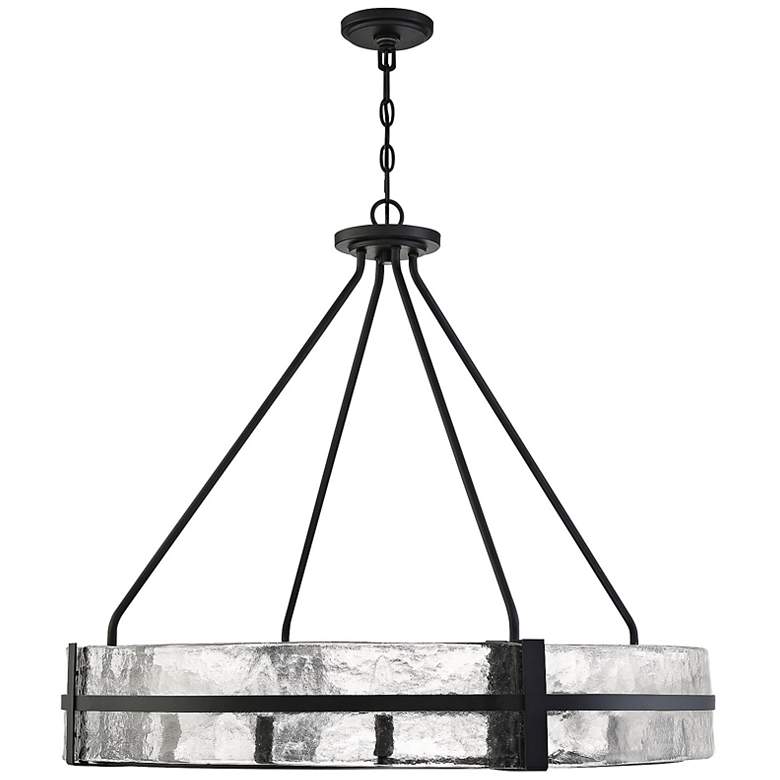 Image 6 Savoy House Hudson 36" Wide Matte Black Pendant Light more views