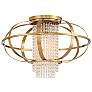 4_Savoy House Idlewild 20" Wide Warm Brass Ceiling Light more views